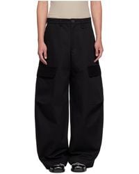 Simone Rocha - Balloon Knee Pleat Cargo Pants - Lyst