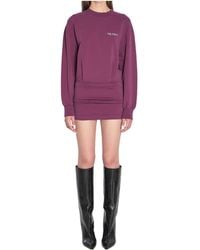 The Attico - アティコ ロゴ アップリケ ミニドレス - Lyst