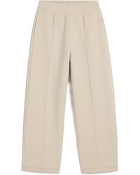 Ami Paris - High-Waist Elasticated Waistband Pleated Trousers - Lyst