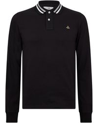 Vivienne Westwood - Long Sleeve Polo Shirt - Lyst