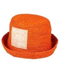 Jacquemus - Solid Color Straw Hat - Lyst