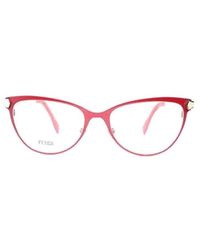 Fendi - Logo Detail Flat Lens - Lyst