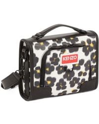 KENZO - 'Hana Leopard' Shoulder Bag - Lyst