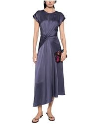 Victoria Beckham - Aria Midi Dress - Lyst
