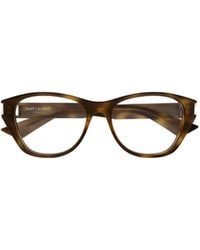 Saint Laurent - Full-Frame Non-Prescription Glasses - Lyst