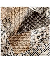 Max Mara - Patchwork-Print Scarf - Lyst