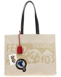 Ferragamo - Ferragamo Logo Jacquard Tote Bag - Lyst