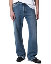 Séfr - Frayed Cut Jeans - Lyst