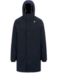 K-Way - Thomas Bonded Parka - Lyst