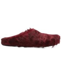 Marni - Fussbett Slip-On Flat Mules - Lyst