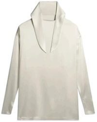 Phoebe Philo - Liquid Knot Collar Top - Lyst