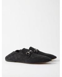 Gucci - Worn-Out Effect Horsebit Loafers - Lyst