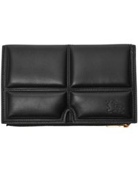 Burberry - Quilted Leather Wallet - Lyst
