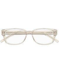 Saint Laurent - Eyewear Sl M149 Rectangular Glasses - Lyst