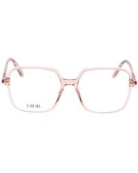 Dior - Eyewear Square Frame Glasses - Lyst