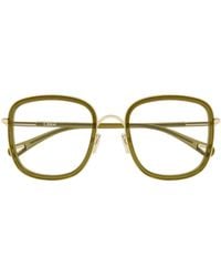 Chloé - Chloé Eyewear Square Frame Glasses - Lyst