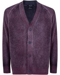 Avant Toi - Long-Sleeve V-Neck Cardigan - Lyst