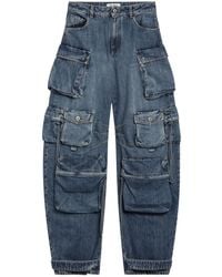 The Attico - The Multi-Pocket Cargo Jeans - Lyst