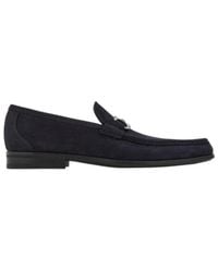 Ferragamo - Ferragamo Gancini Buckle Loafers - Lyst