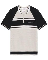 CASABLANCA - Mesh Short-Sleeve Polo Shirt - Lyst