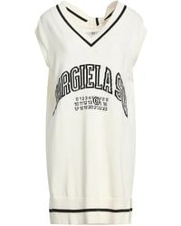 MM6 by Maison Margiela - Lightweight Knit Dress - Lyst