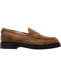 Dolce & Gabbana - Round Toe Loafers - Lyst