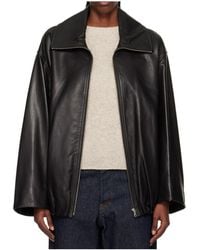 Nour Hammour - Noah Easy Leather Jacket - Lyst