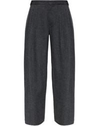 Rag & Bone - Pleated Wide-Leg Pants - Lyst