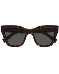 Saint Laurent - Eyewear Sl 641 Rectangular Sunglasses - Lyst