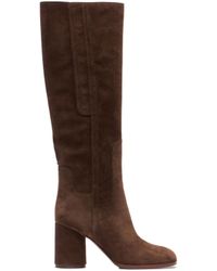 Casadei - High-Heeled Knee-Length Boots - Lyst