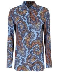 Etro - Paisley Print Shirt - Lyst