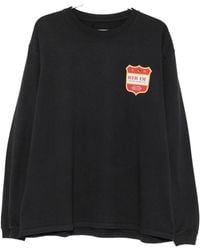 Rhude - Logo Printed Crewneck Sweatshirt - Lyst