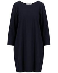 Harris Wharf London - Geometric Dress With Pockets Light Pressed Wool - Lyst