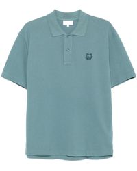 Maison Kitsuné - Maison Kitsuné Bold Fox Head Patch Polo Shirt - Lyst
