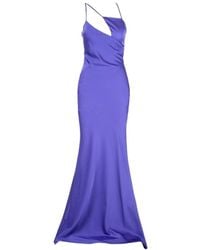 The Attico - The Melva Asymmetrical Maxi Dress - Lyst