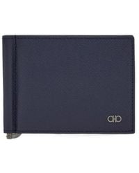 Ferragamo - Gancini Wallet With Money Clip - Lyst