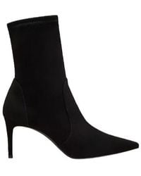 Stuart Weitzman - Pointed Short Boots - Lyst