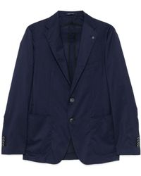 Tagliatore - Long-Sleeved Suit Coat - Lyst