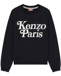 KENZO - Verdy Flocked-Logo Crewneck Sweatshirt - Lyst