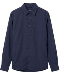Aspesi - Buckle Long-Sleeved Shirt - Lyst