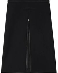 Courreges - Heritage Crepe-Texture Midi Skirt - Lyst