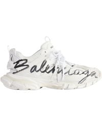 Balenciaga - Track Signature Sneakers - Lyst