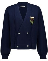 Bode - Double-Breasted Long-Sleeved Cardigan - Lyst