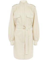 Chloé - Light Cotton Poplin Shirt Skirt - Lyst