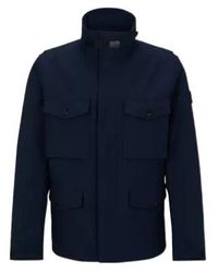 BOSS - P Cardello Trench Coat - Lyst
