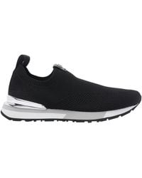 MICHAEL Michael Kors - Logo Patch Low-Top Sneakers - Lyst