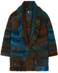 Alanui - Kauai Shades Belted Cardigan - Lyst