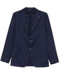 Tagliatore - Button-Fastening Two-Pocket Jacket - Lyst