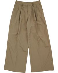 ERL - Pleated Wide Trousers - Lyst