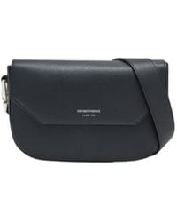 Emporio Armani - 1981 Leather Cross Body Bag - Lyst